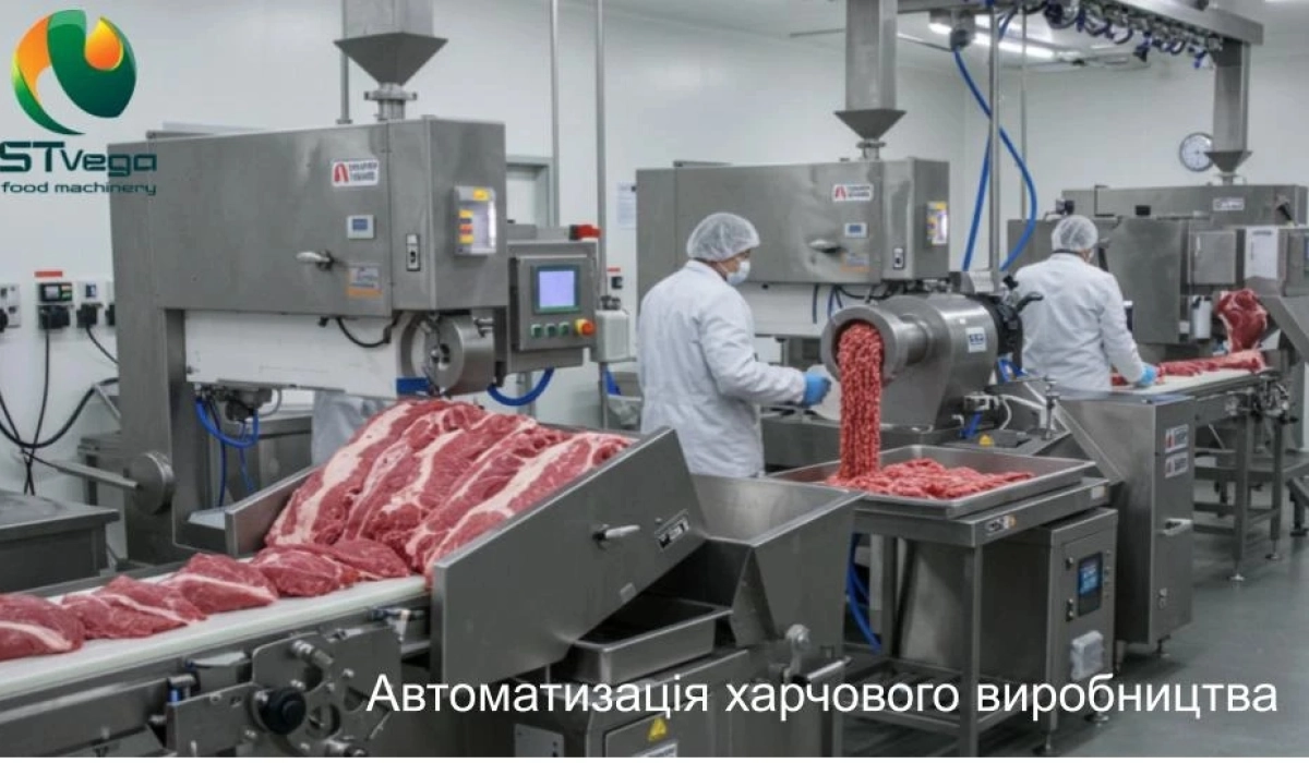 Автоматизація харчового виробництва: Огляд обладнання STvega