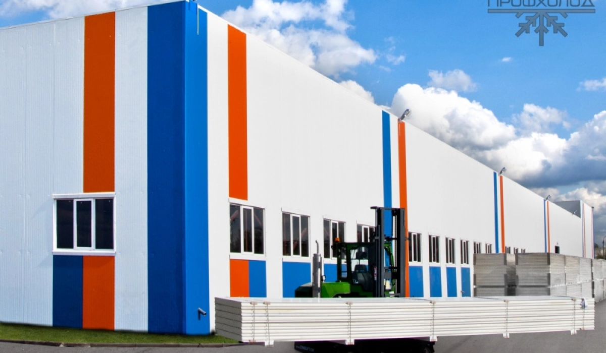 Промышленное строительство из сэндвич-панелей
