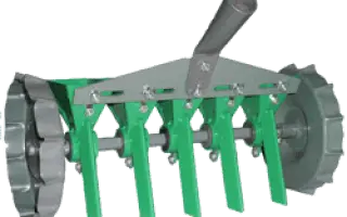 Сеялка ручная пятирядная для посева мелкосемянных культур СМК-5