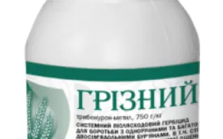 Грізний в.д.г., (Трибенурон-метил 750 г/кг)