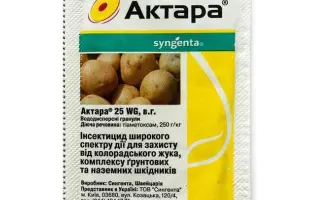 Номінал в.д.г., (тіаметоксам, 250 г/кг)