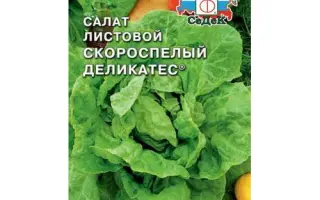 СКОРОСПЕЛЫЙ ДЕЛИКАТЕС