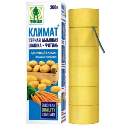 СІРЧАНА ДИМОВА ШАШКА «КЛІМАТ», ДШ, (Сірка - 750 г/кг)
