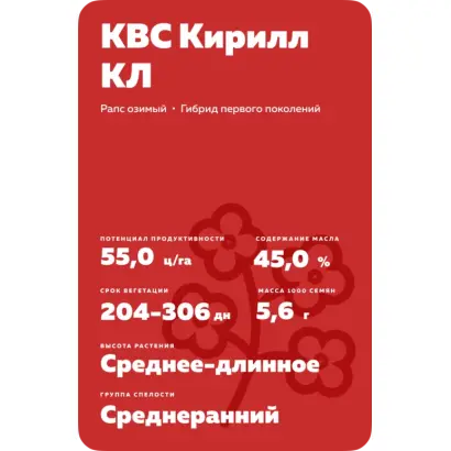 KWS CYRILL CL / КВС КИРИЛ КЛ