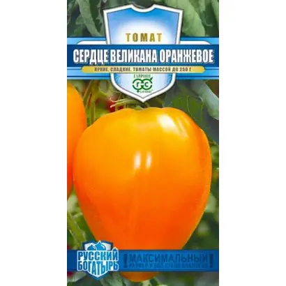 СЕРДЦЕ ВЕЛИКАНА ОРАНЖЕВОЕ