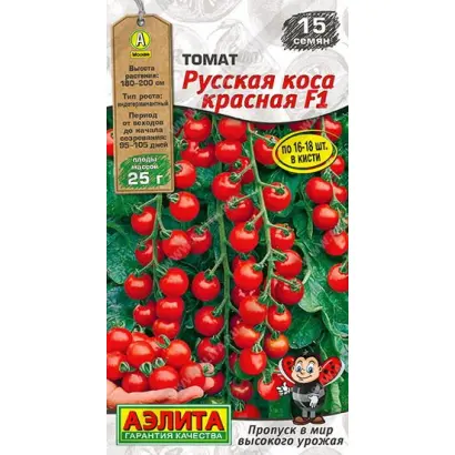 РУССКАЯ КОСА КРАСНАЯ