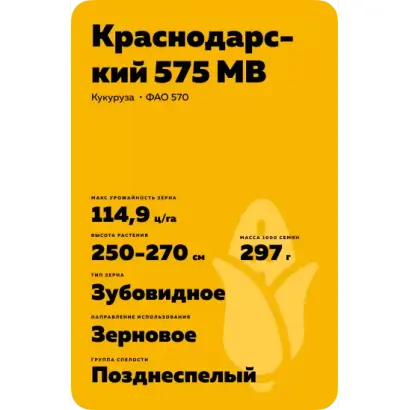 КРАСНОДАРСКИЙ 575 МВ