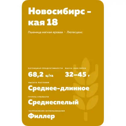 НОВОСИБИРСКАЯ 18