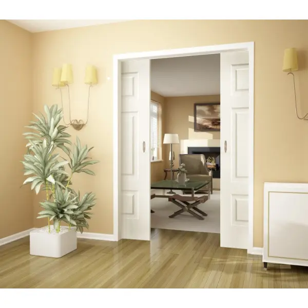 Как из обычной двери сделать раздвижную?