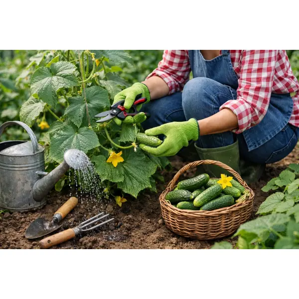 Идеальный уход за огурцами: Календарь обработок фунгицидами и инсектицидами