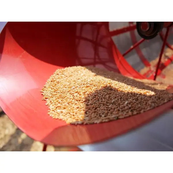 Бережная очистка зерна в обоечной машине