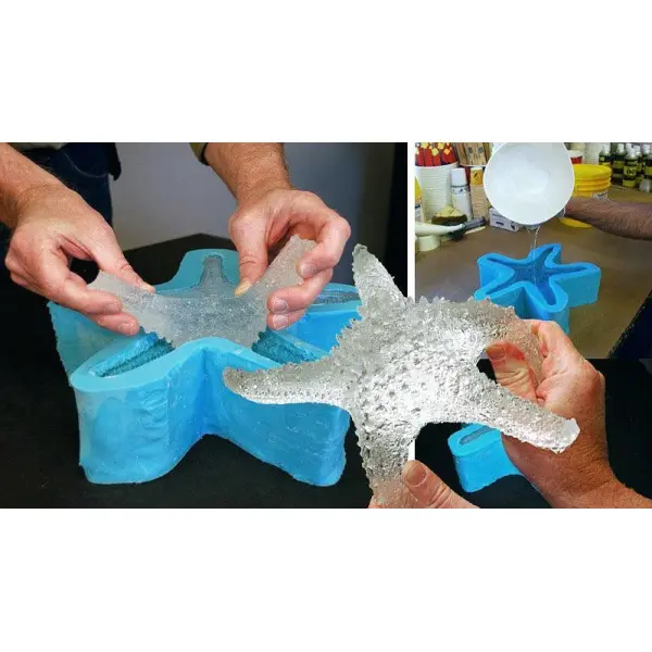 Двухкомпонентный жидкий силикон – лучший выбор для изготовления форм