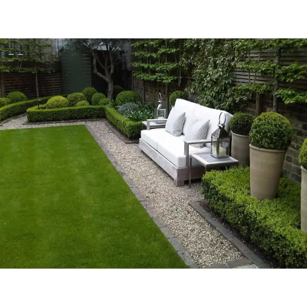 Как и чем оформить современный сад: мебель и зеленые насаждения