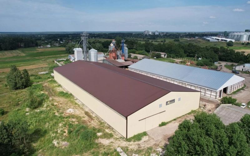 Ангари для зерна: оптимальне рішення для сільського господарства Ангари для зерна: оптимальне рішення для сільського господарства