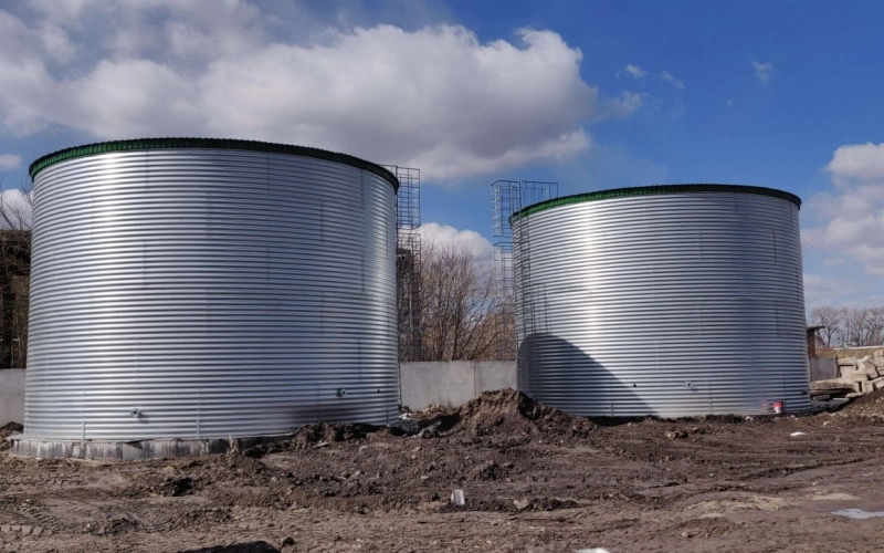 Застосування модульних пожежних резервуарів на промислових об'єктах і в сільському господарстві Застосування модульних пожежних резервуарів на промислових об'єктах і в сільському господарстві