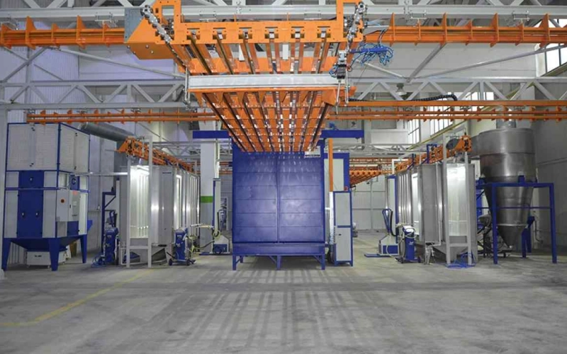 Автоматизация линий порошковой покраски: преимущества и тенденции производства Автоматизация линий порошковой покраски: преимущества и тенденции производства