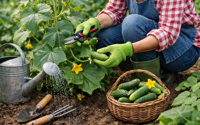 Идеальный уход за огурцами: Календарь обработок фунгицидами и инсектицидами Идеальный уход за огурцами: Календарь обработок фунгицидами и инсектицидами